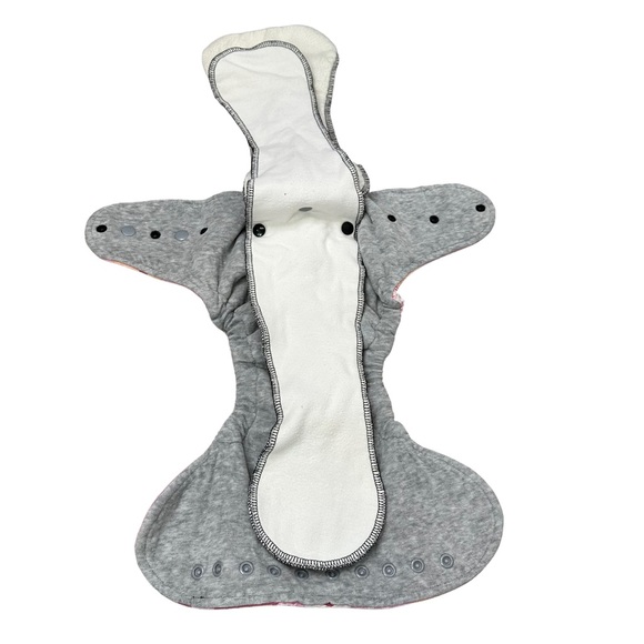 Twinkie Tush Cloth Diaper Bundle Fabric Diaper Baby Adjustable Halloween Pumpkin - Picture 7 of 11